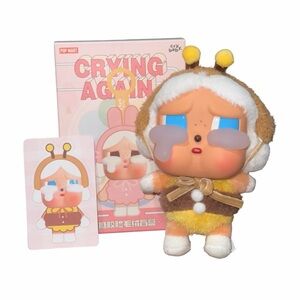 POP MART • Crybaby Crying Again I’ll Bring You a Flower Vinyl Plush Pendant